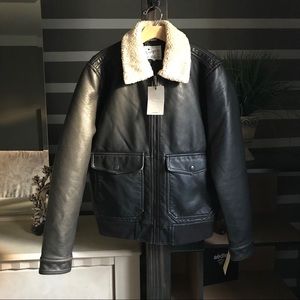 lucky brand shearling jacket
